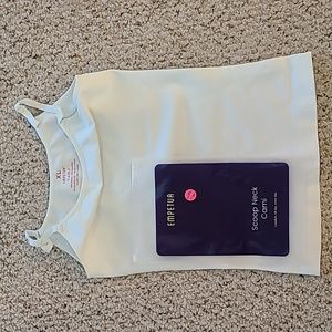 Shapermin Scoop Neck Cami, white, XL